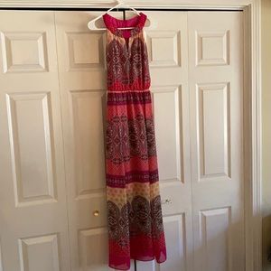 Rabbit rabbit lined keyhole neck sleeveless dress